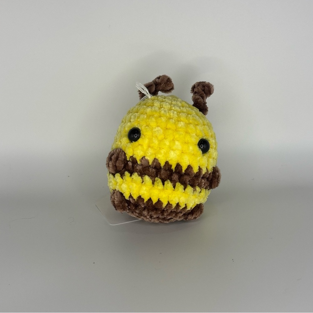 Handmade Crochet Bumble Buddy Plush